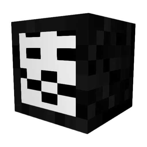Monke_Dance Minecraft avatar head, 3D render