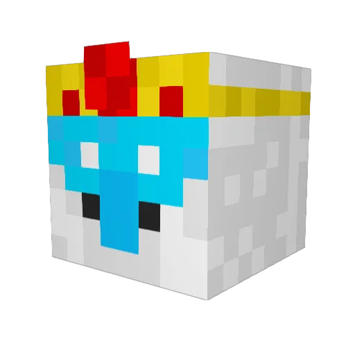 Monke_is_funny Minecraft avatar head, 3D render