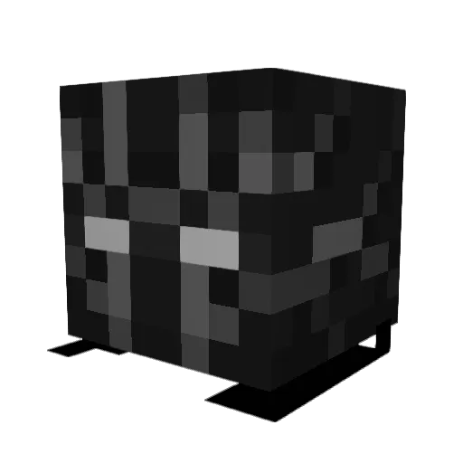 Monkey1942 Minecraft avatar head, 3D render