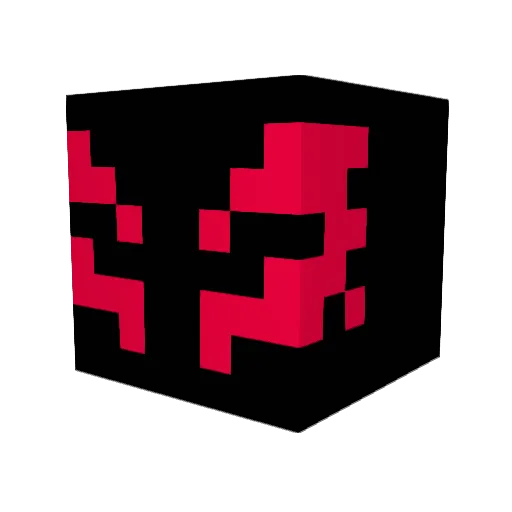 MonkeyChimcken Minecraft avatar head, 3D render