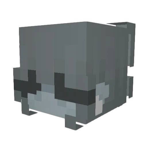 MonkeyDGarb Minecraft avatar head, 3D render