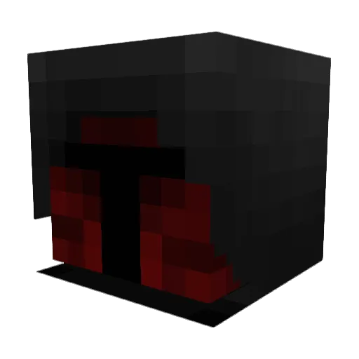 MonkeyFye Minecraft avatar head, 3D render