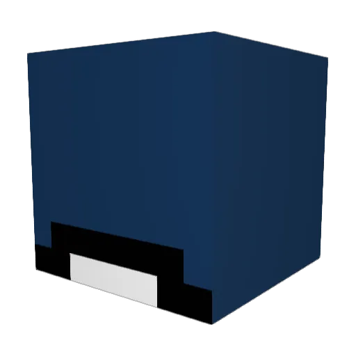 MonkeyMagoo19 Minecraft avatar head, 3D render