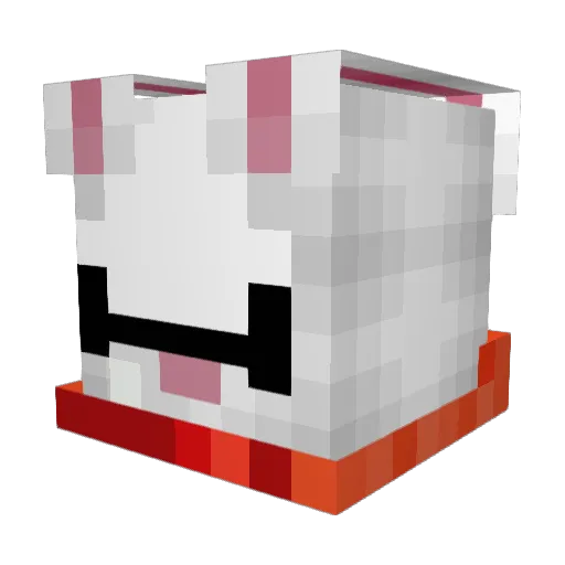 MonkeyMaker101 Minecraft avatar head, 3D render