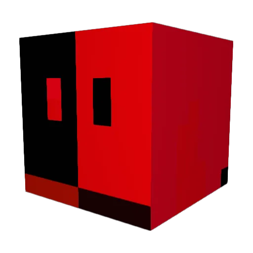 MonkeyMan720 Minecraft avatar head, 3D render