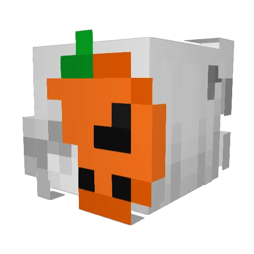 MonkeyMarius Minecraft avatar head, 3D render