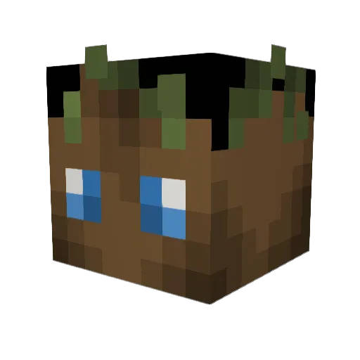 MonkeyMoose523 Minecraft avatar head, 3D render