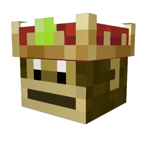 MonkeyOfMonsters Minecraft avatar head, 3D render