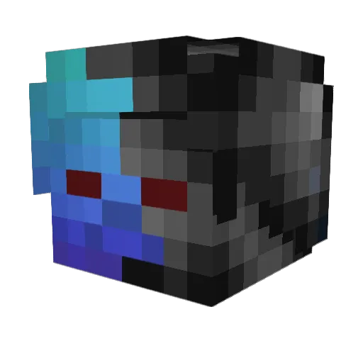 Monkey_4lex Minecraft avatar head, 3D render