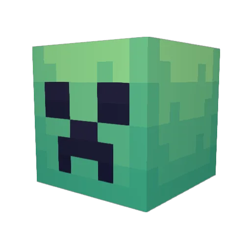Monkey_Alpine Minecraft avatar head, 3D render