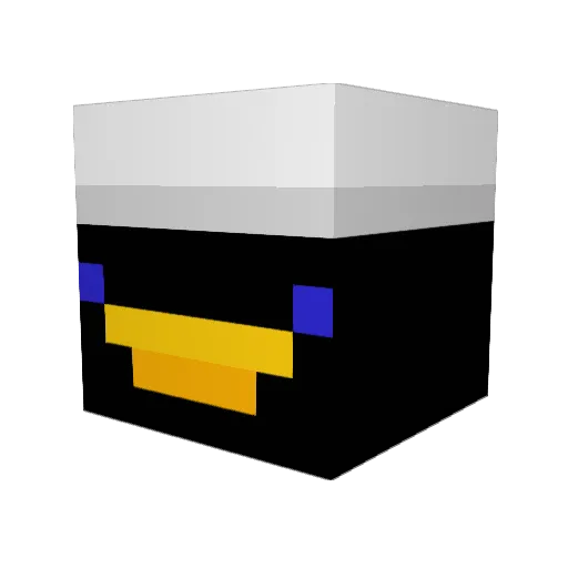 Monkey_CR Minecraft avatar head, 3D render