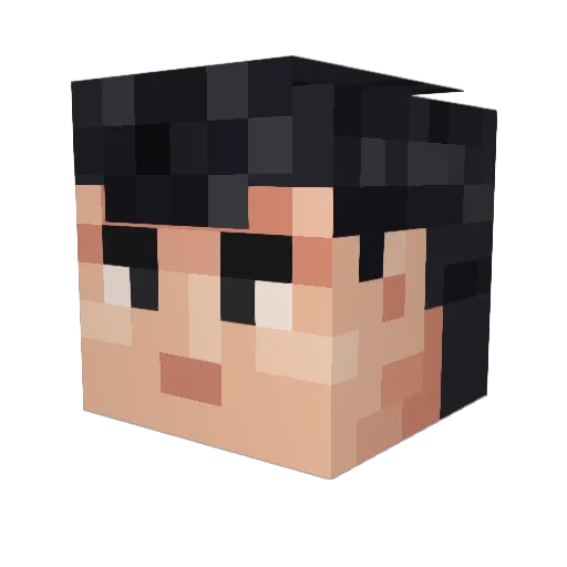 Monkey_King_2 Minecraft avatar head, 3D render