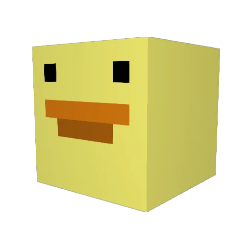 Monkeydudevr Minecraft avatar head, 3D render