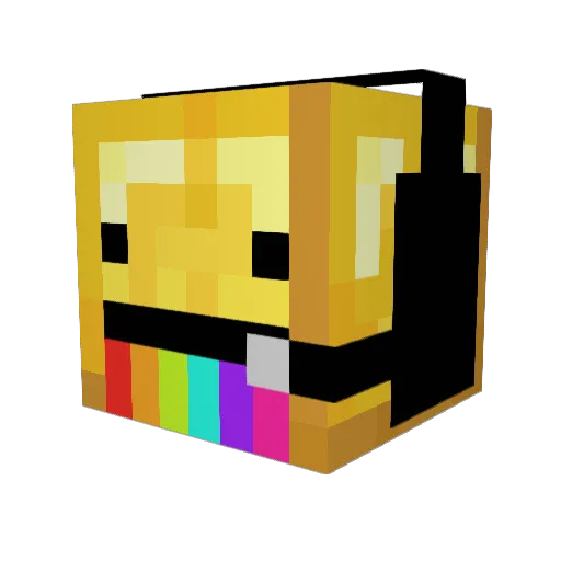 Monkeyfur1T Minecraft avatar head, 3D render