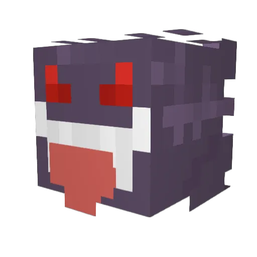 MonkiGaming Minecraft avatar head, 3D render