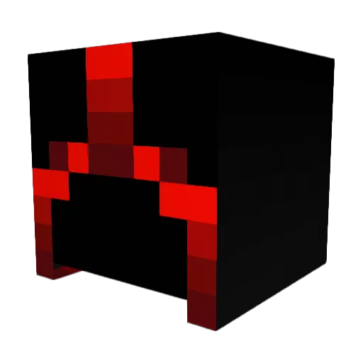 Monoai_san Minecraft avatar head, 3D render