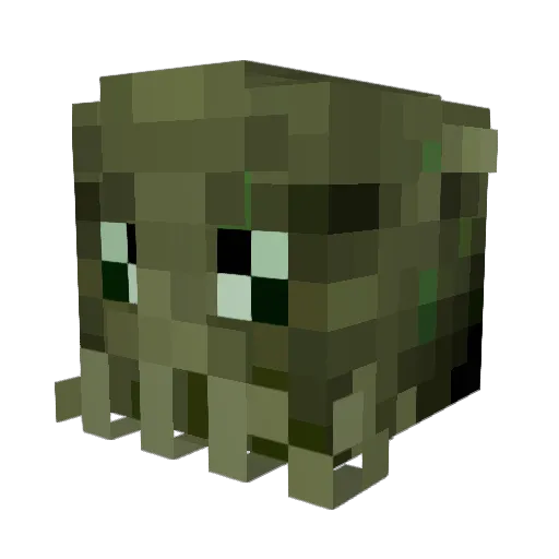 Monolithic2 Minecraft avatar head, 3D render