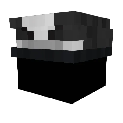 MonoxideC Minecraft avatar head, 3D render