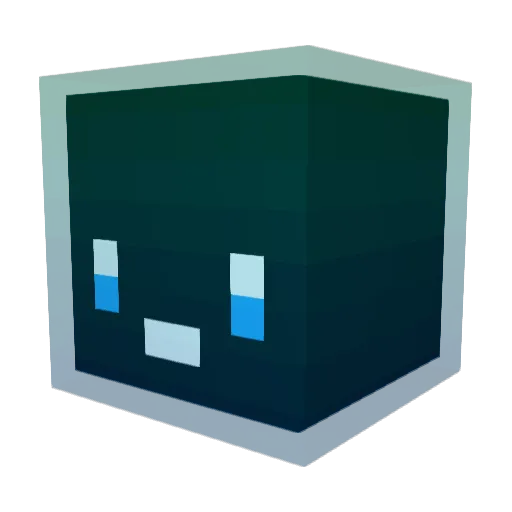 Monster7825 Minecraft avatar head, 3D render