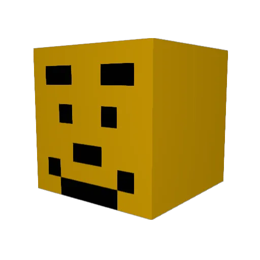 MonsterKid337 Minecraft avatar head, 3D render