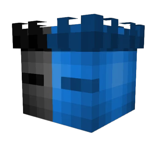 MonsterKid7 Minecraft avatar head, 3D render