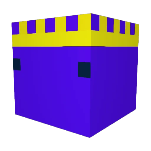 MonsterLu18 Minecraft avatar head, 3D render