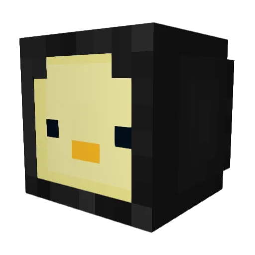 MonsterMett Minecraft avatar head, 3D render