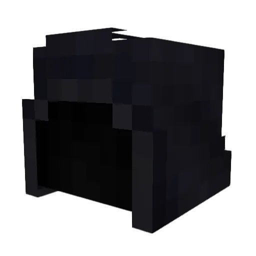 MonsterOnALeash Minecraft avatar head, 3D render