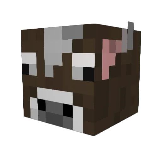 MonsterRapper42 Minecraft avatar head, 3D render