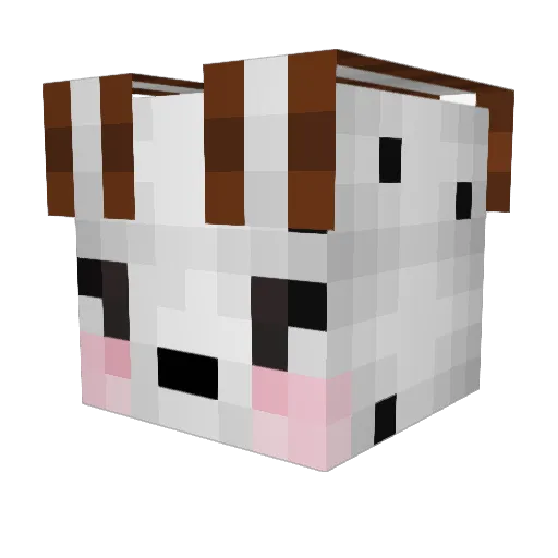MonsterSlug Minecraft avatar head, 3D render