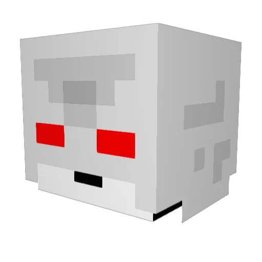 Monster_Ccc Minecraft avatar head, 3D render