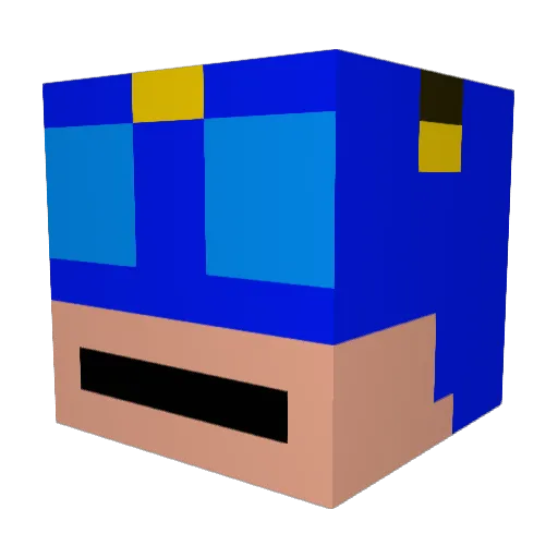 Monster_King97 Minecraft avatar head, 3D render