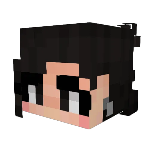Monster_Roo Minecraft avatar head, 3D render