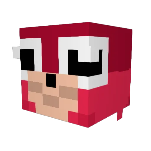 MonstrosityZ Minecraft avatar head, 3D render