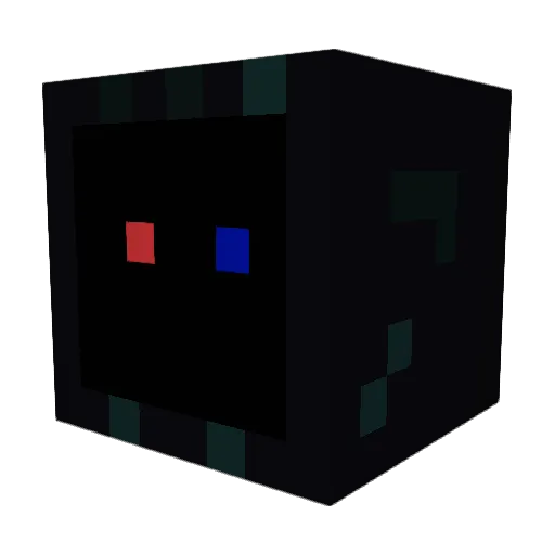 Monstruminator Minecraft avatar head, 3D render