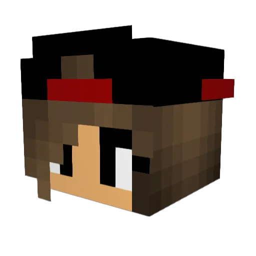 MonstuhKilluh Minecraft avatar head, 3D render