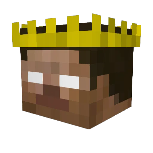 Montico11 Minecraft avatar head, 3D render