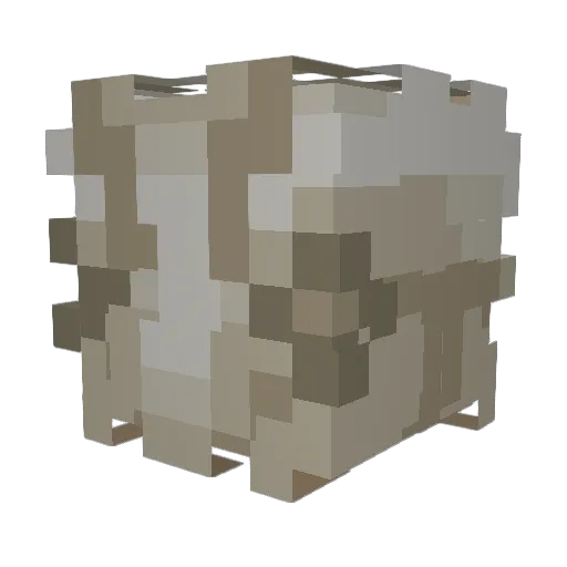 Montimyr Minecraft avatar head, 3D render