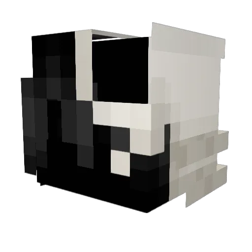 Montoss_ Minecraft avatar head, 3D render
