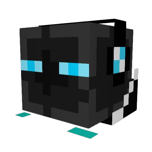 Monty_Carlo44 Minecraft avatar head, 3D render