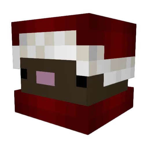 Monty_Maulwurf Minecraft avatar head, 3D render