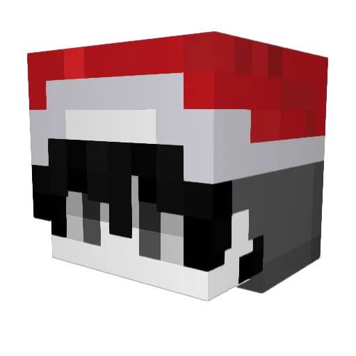 Monzi_mc Minecraft avatar head, 3D render