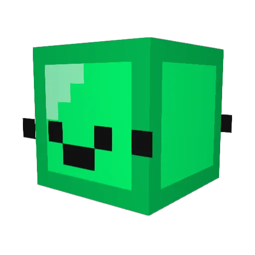 Monzzzzzi Minecraft avatar head, 3D render