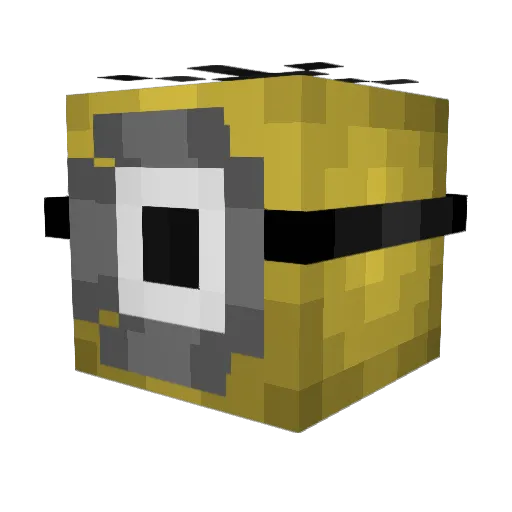 Moochi_XD Minecraft avatar head, 3D render