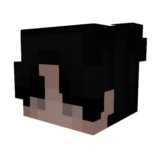 MoochieSs Minecraft avatar head, 3D render