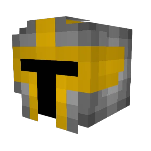 Moofaloof Minecraft avatar head, 3D render