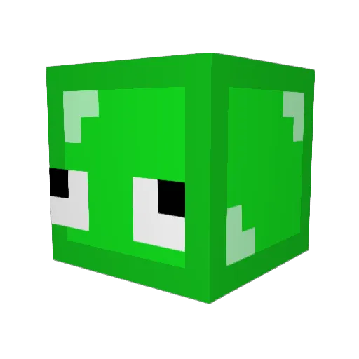 Moog04 Minecraft avatar head, 3D render