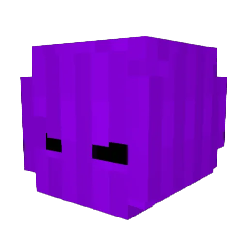 MoogieTails Minecraft avatar head, 3D render