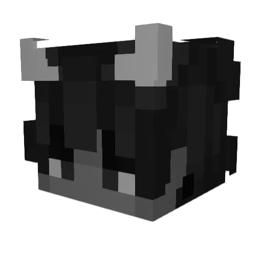 MoonBlast_ Minecraft avatar head, 3D render