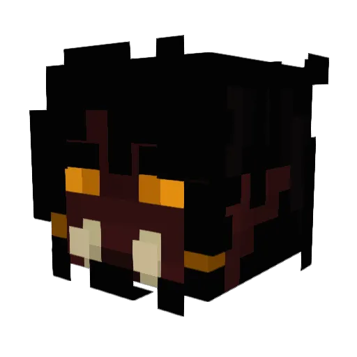MoonDust____ Minecraft avatar head, 3D render
